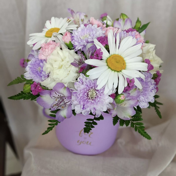 Композиция в коробке «Прекрасный день» в Евпатории