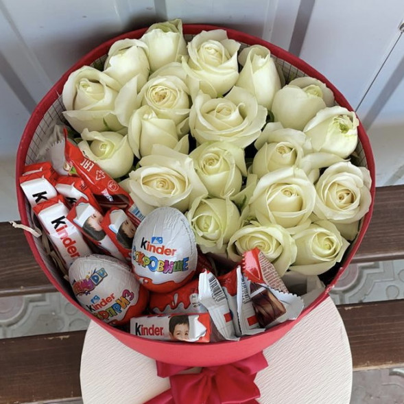 Коробка с киндерами «Сладкий вкус» в Евпатории