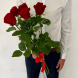 5 красных роз в Евпатории