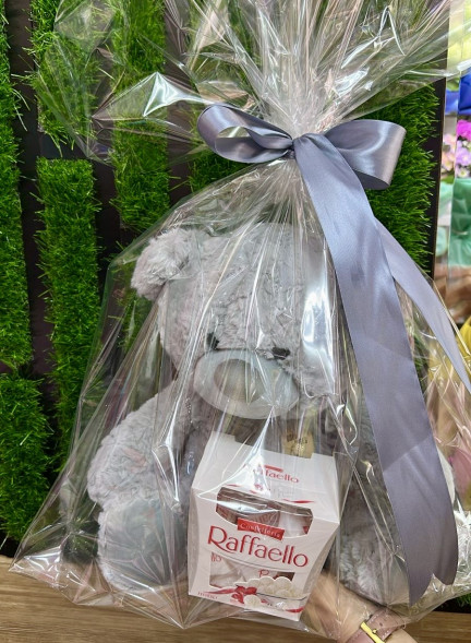 Плюшевый мишка и Raffaello в Евпатории