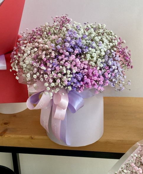 Коробочка с гипсофилой в Евпатории