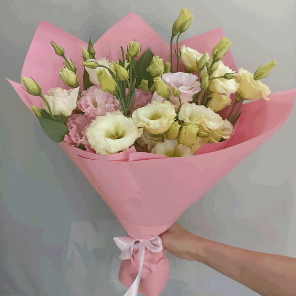 Букет 7 нежных эустом в Евпатории