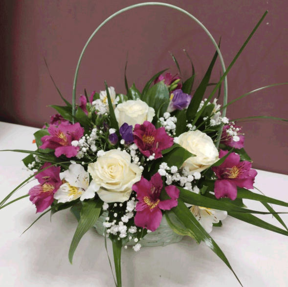 Композиция в корзине &quot;Невероятная&quot; в Евпатории